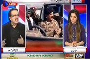 Dr Shahid Masood interesting analysis on Nawaz Shareef and Raheel Shareef travelling together in car today