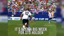 It's been a big week for Stu Holden