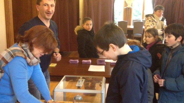 L'élection du conseil municipal des jeunes