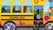 thomas the train nursery rhyme wheels on the bus song cartoon