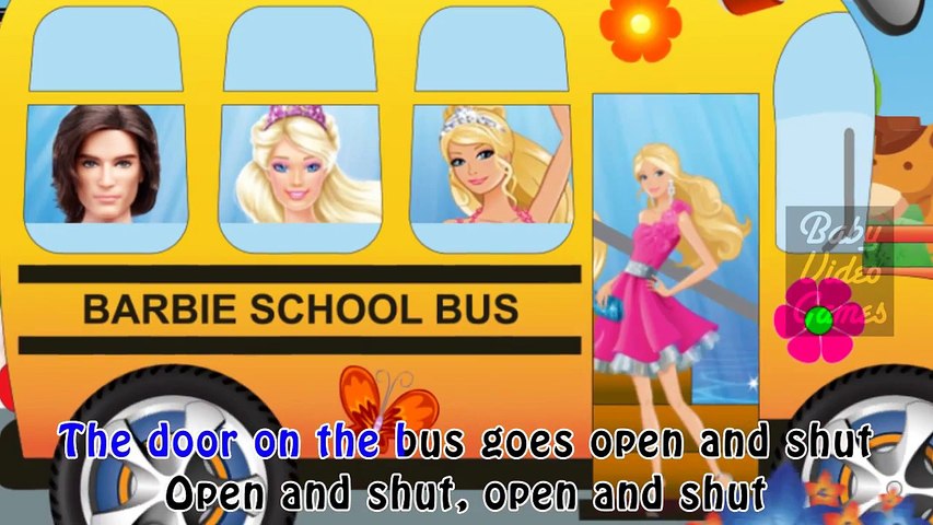 barbie school bus