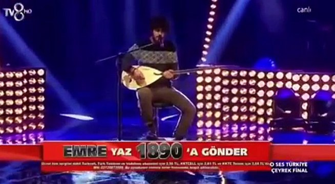 Emre Sertkaya O Ses Türkiye Performans ( Saçlarını Yol Getir )