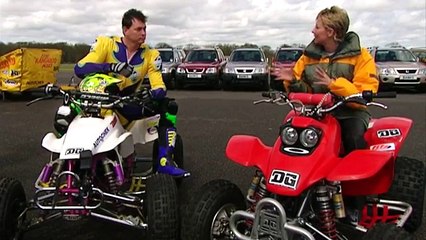 14 Araç Üzerinden ATV'yle Zıplayan Adam Dünya Rekoru Kırdı