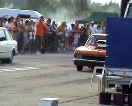 Chevy Nova SS Vs. BMW E30 [V8 SB] Drag Race