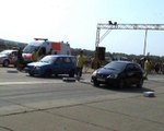 Honda Civic Type R Vs. Opel Kadett Drag Race