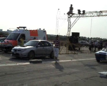 VW Scirocco VR6 Turbo Bimoto Vs. Subaru Impreza WRX STI Drag Race