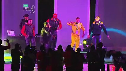 Superb Dance of Chris Gayle With Sean Paul on Stage in PSL - Video