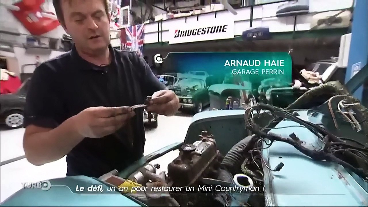 Ancienne : la restauration d'une Mini Woody Wagon (Emission Turbo du 31/01/2016)