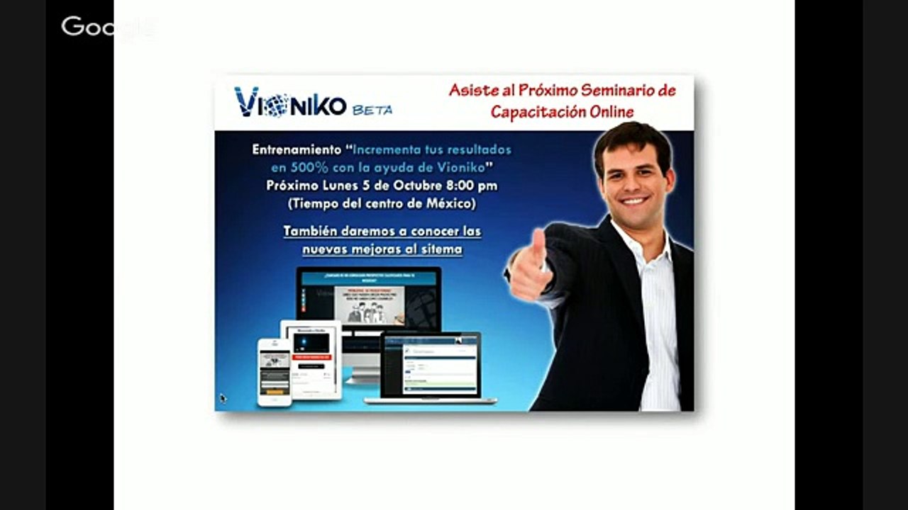 Seminario de Capacitacion VIONIKO : Multiplica tu Productividad
