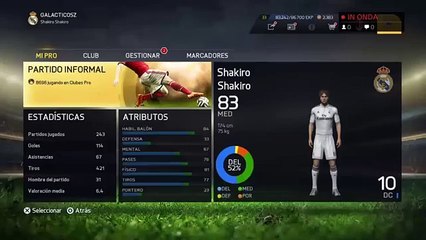 Shakiro -  Pro Club Fifa15 also defender :(