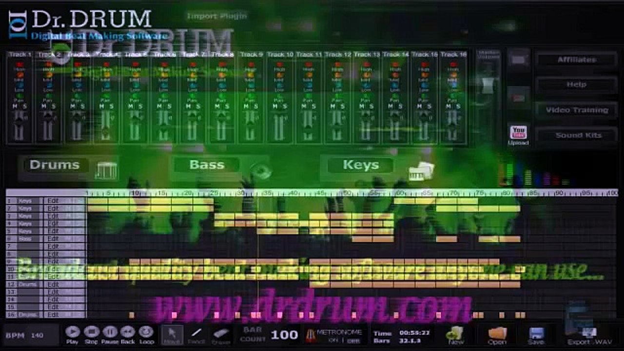Want to make a song using your PC? Try Dr Drum and you won't regret!