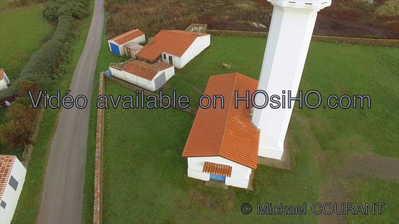 Ile d'Yeu, La pointe des corbeaux et son phare en hiver