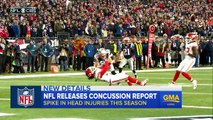 NFL Reports Concussions Have Reached 4 Year High