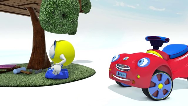 Развивающие мультики Зим Зум. Строим дом на дереве. Учимся считать - Цифра 5. Мультфильм для малышей