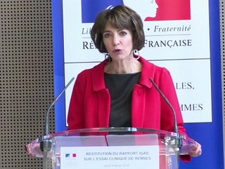 Essai clinique à Rennes: pas de cause identifiée mais "trois manquements majeurs"