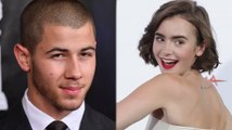 Nick Jonas supuestamente está saliendo con Lily Collins