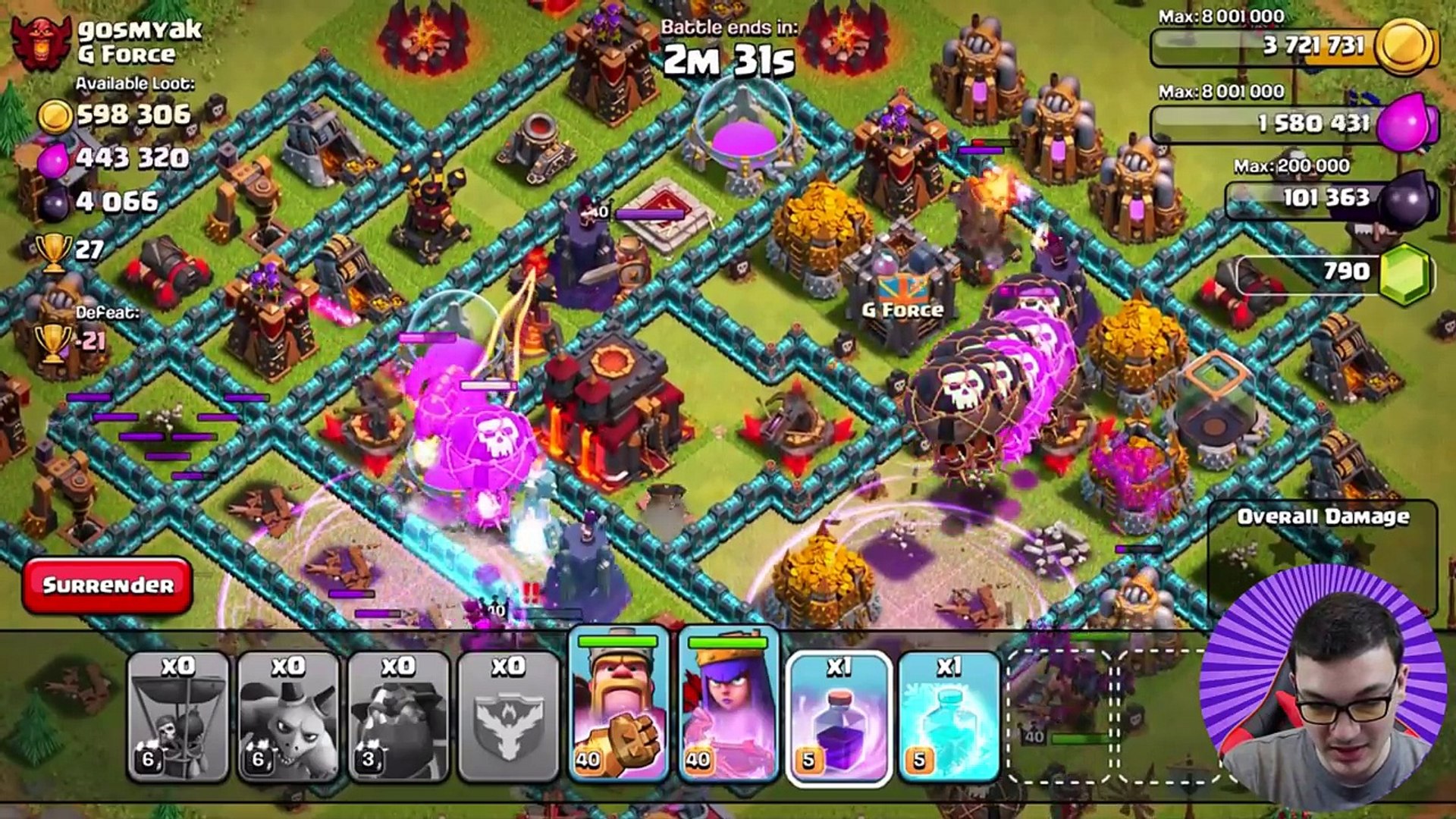⁣Clash of Clans AMAZING LOOT Clash Push to Infinity  Episode #2 1080P 60FPS