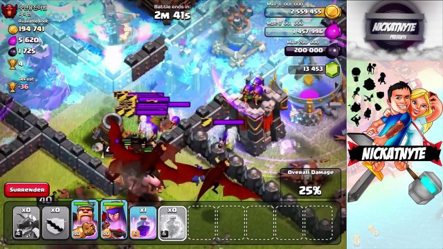 Clash of Clans All Dragons vs Air Sweeper Bases! Champions League Live Attacks!