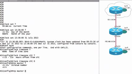 241.NTP Configuration and Verification