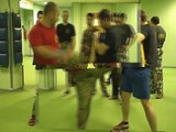Exercises to hand combat, high-speed training. S.P.A.S. - street fight in Russia.