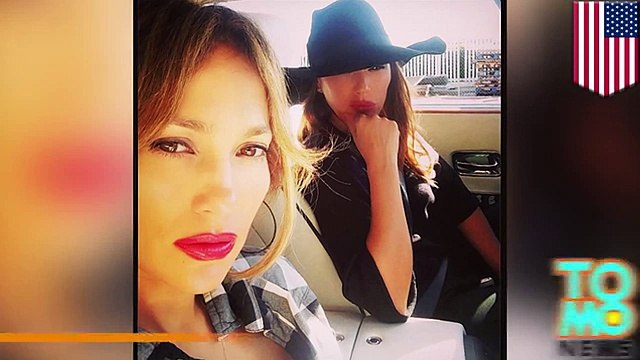 Дженнифер знаменитости Лопес попала в аварию- в её машину врезался пьяный водитель