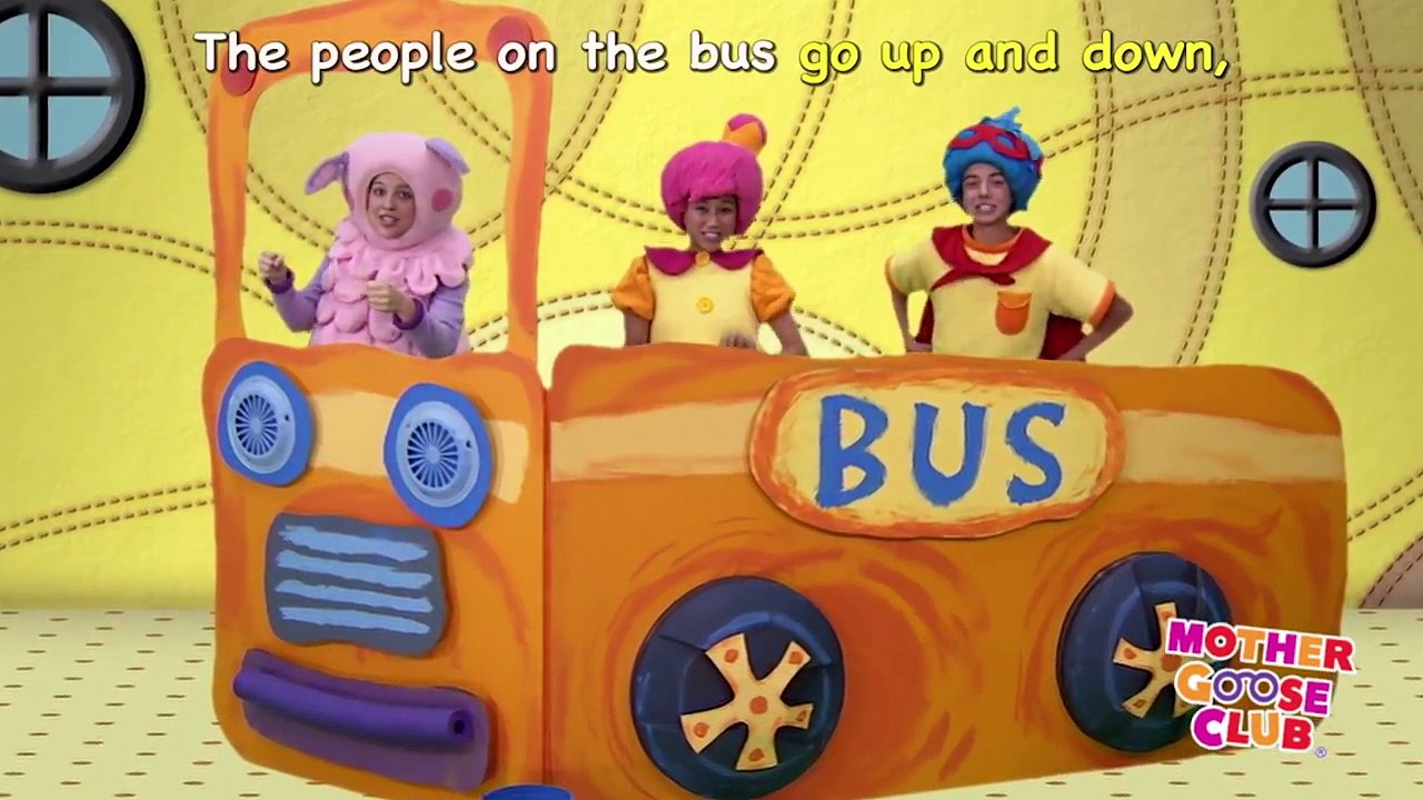 The Wheels on the Bus and More | Nursery Rhymes from Mother Goose Club ...