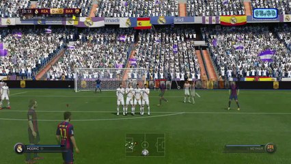 Neymar freekick goal