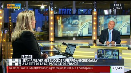 Quels sont les objectifs de Jean-Paul Vermès au sein de la CCI Paris Île-de-France ? - 04/02
