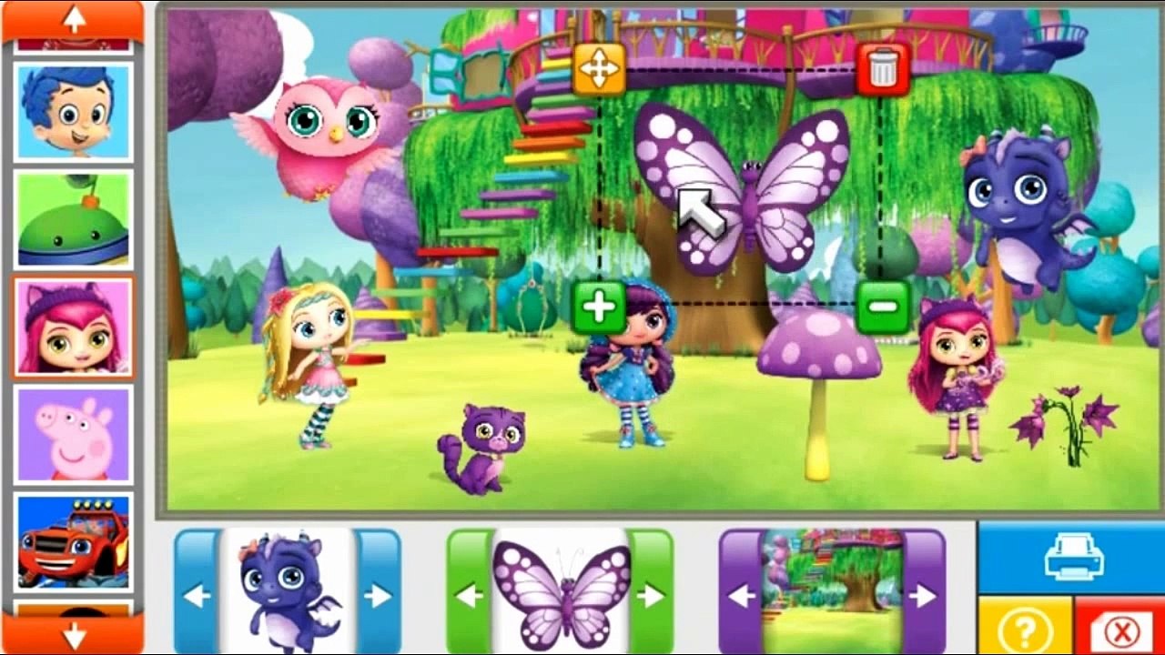 Team Umizoomi full game episodes, Little Charmers, Paw Patrol, Lalaloopsy based on cartoon English
