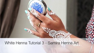 How to Apply White Henna Body Paint Temporary | Natural Beauty Tips