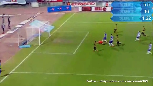 0-1 Petros Mantalos Goal - Iraklis Salonica vs AEK Athens - Greece Cup – 04.02.2016