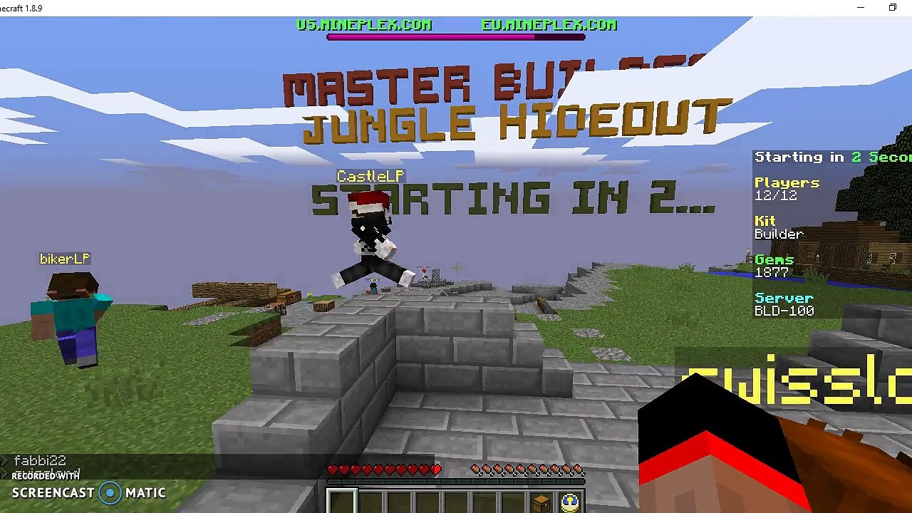 tj plays mineplex!