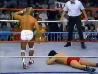 Paul Orndorff in action   Championship Wrestling Aug 9th, 1986