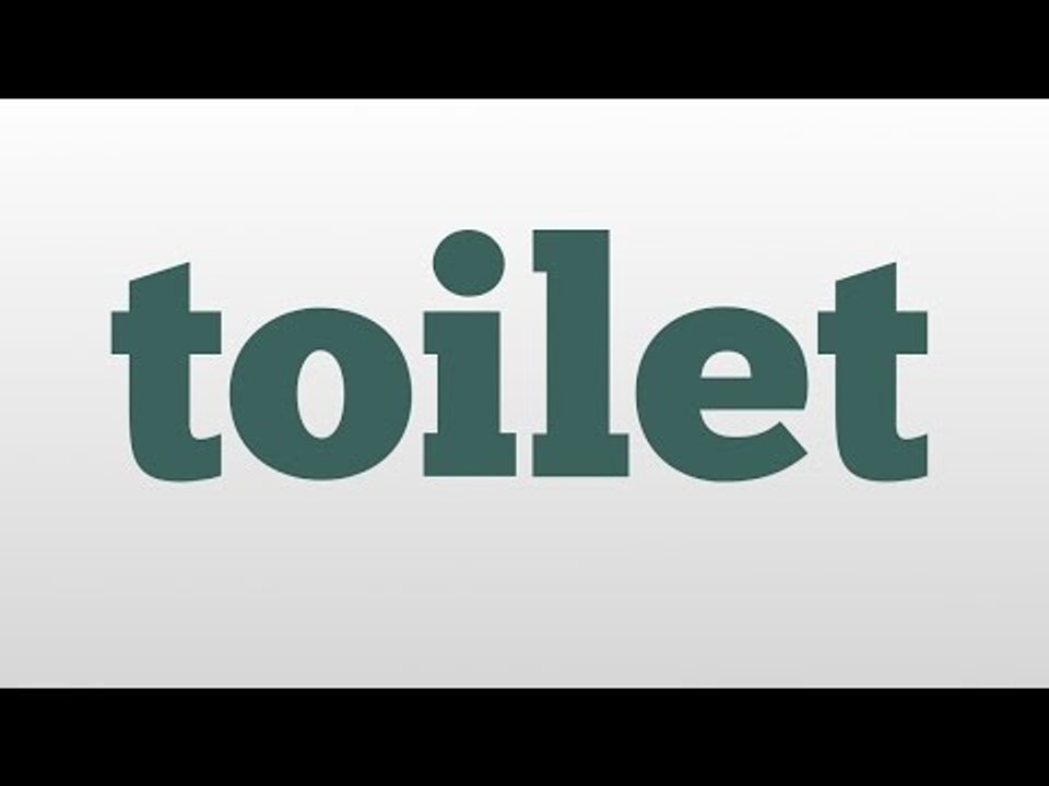 toilet meaning and pronunciation video Dailymotion
