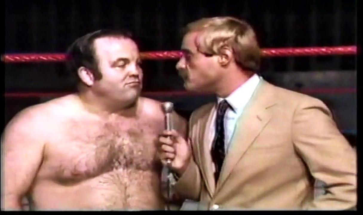 Bulldog Bob Brown promo and match