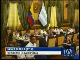 El Presidente de Turquía se reúne con Rafael Correa