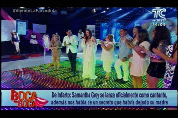 Samantha Grey se lanza oficialmente como cantante, además nos habla de un secreto que habría dejado su madre