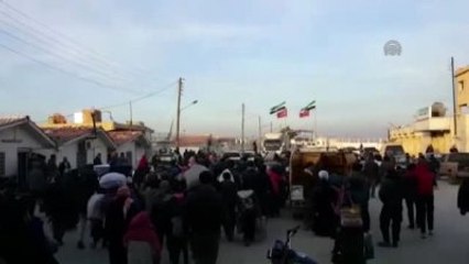 Suriye'deki Siviller Kaçıyor (1)