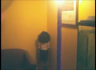 Ghost caught on tape !! Real Home Video ( Paranormal Activity )