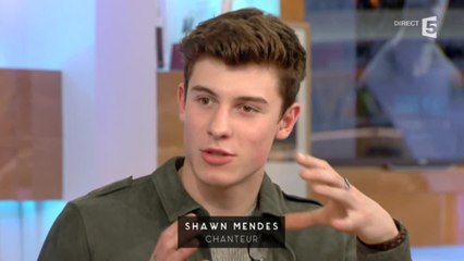 Shawn Mendes, l'ado qui rend fou les ados - C à vous - 04/03/2016