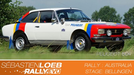 Sebastien Loeb Rally Evo - Peugeot 504 - Bellingen