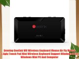 Develop Beelink W8 Wireless Keyboard Mouse Air Fly Mouse 2.4ghz Touch Pad Mini Wireless Keyboard