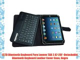 ELTD Bluetooth Keyboard Para Lenovo TAB 2 A7-20F -Detachable Bluetooth Keyboard Leather Cover