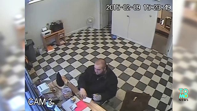 Геройский пёс спас хозяина от вооружённого грабителя