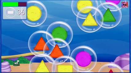 Bąbelkowy świat gupików - nauka kolorów i kształtów Bubble Guppies Treat Pop Game