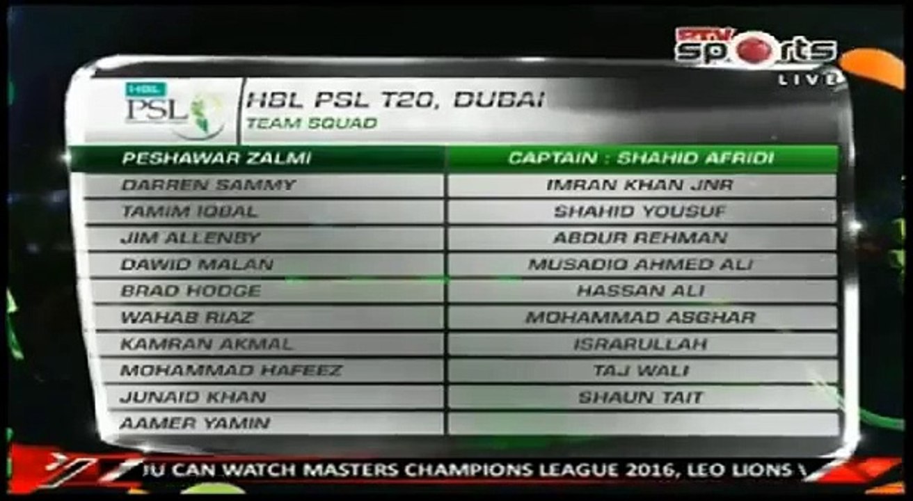 PSL Opening Ceremony 4 February 2016 - Pakistan Super League 2016 Opening Ceremony