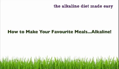 Alkaline Diet Made Easy pt 2