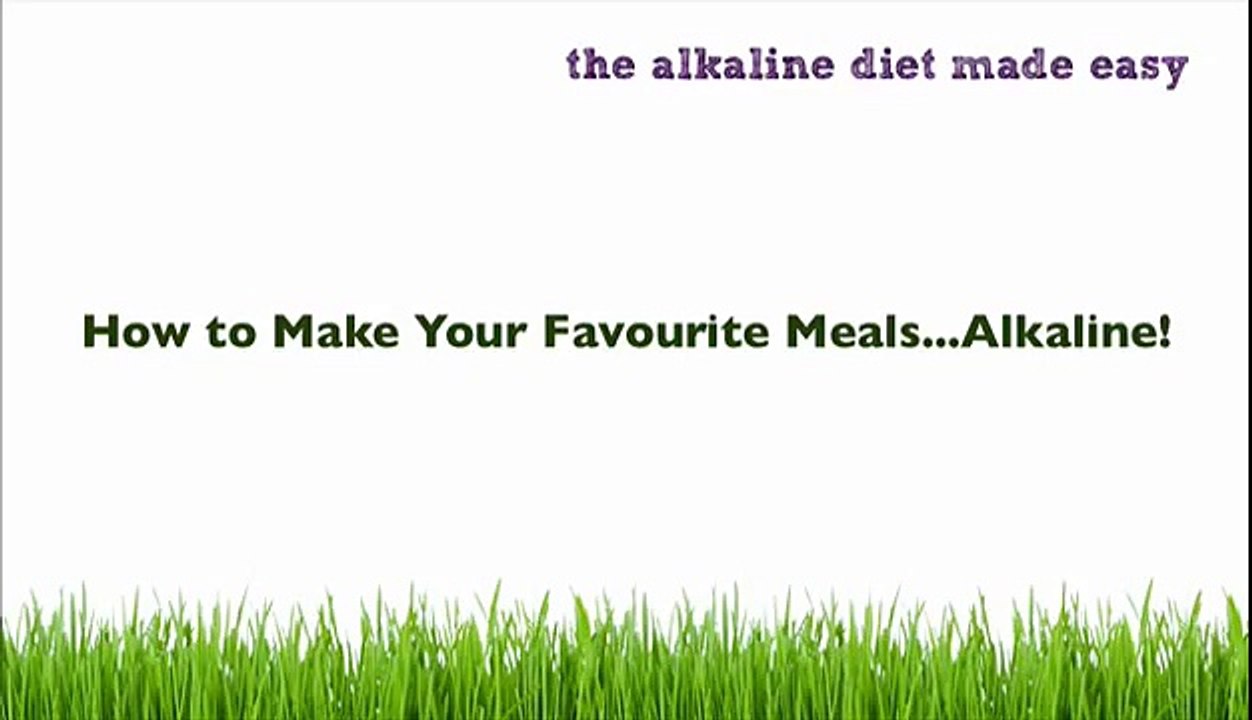 Alkaline Diet Made Easy pt 2