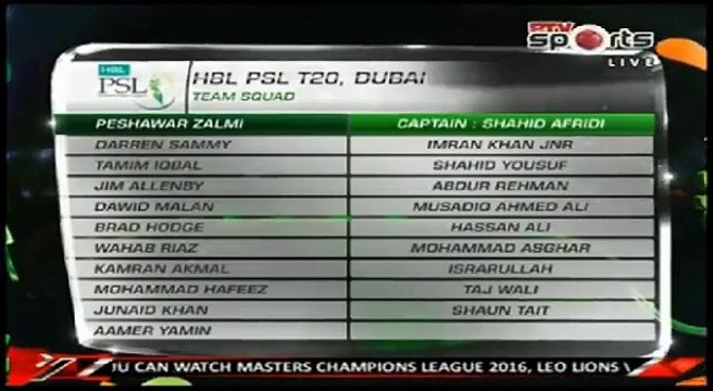 PSLT20 2016 Opening Ceremony 4 February 2016 - Pakistan Super League 2016 Opening Ceremony