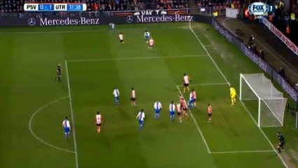 Bart Ramselaar Goal PSV 0 - 1 FC Utrecht 04.02.2016 HD